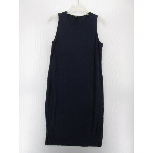 Eileen Fisher Dress XS Midi Pullover Tank Top Shirt Cottage Peasant - Picture 1 of 9